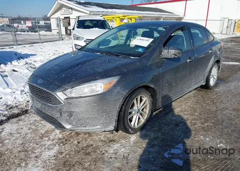 2018 Ford Focus Se из США, поврежденный, VIN 1FADP3F20JL215570